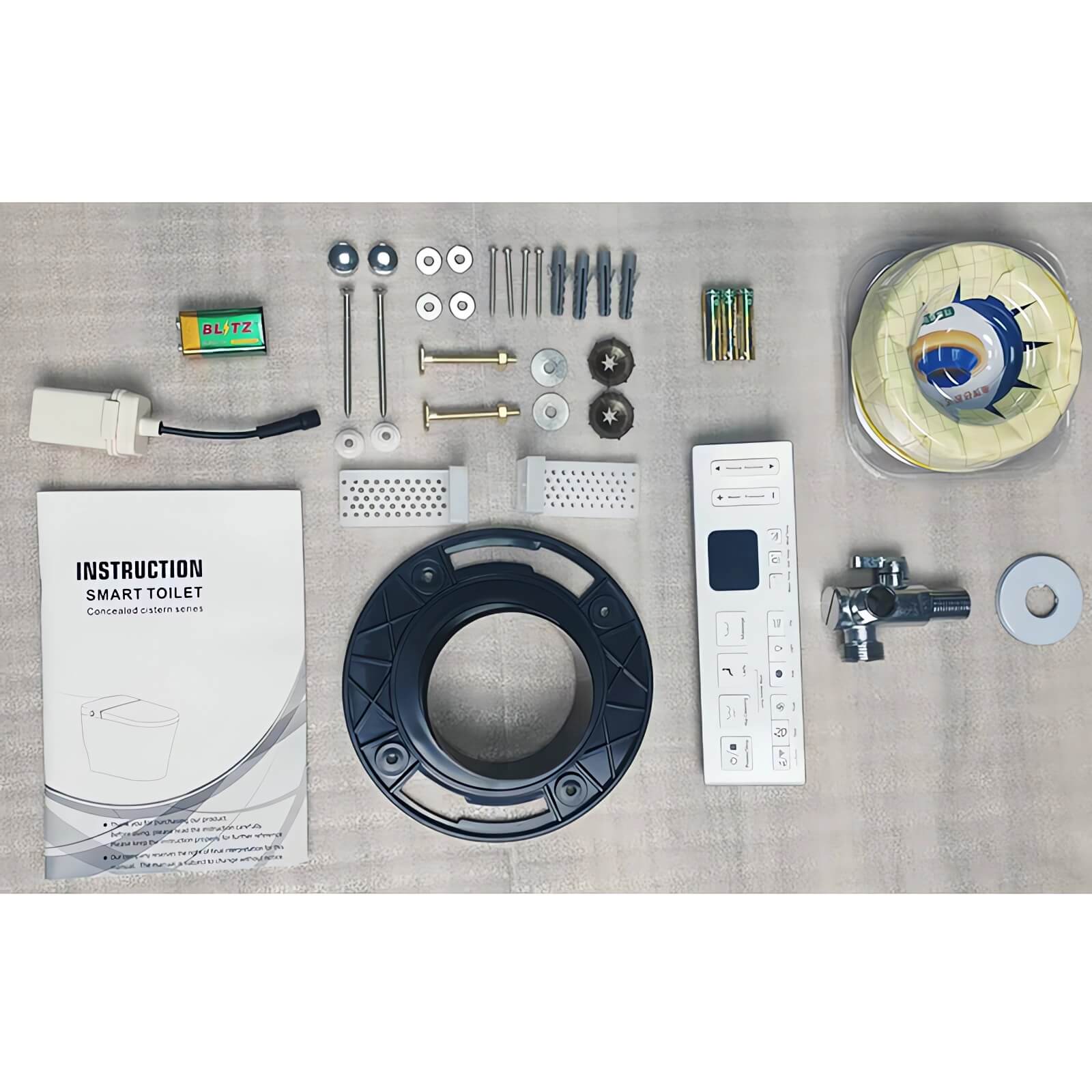 Self-Cleaning Smart Toilet with Multiple Side Control Knobs - Image 10