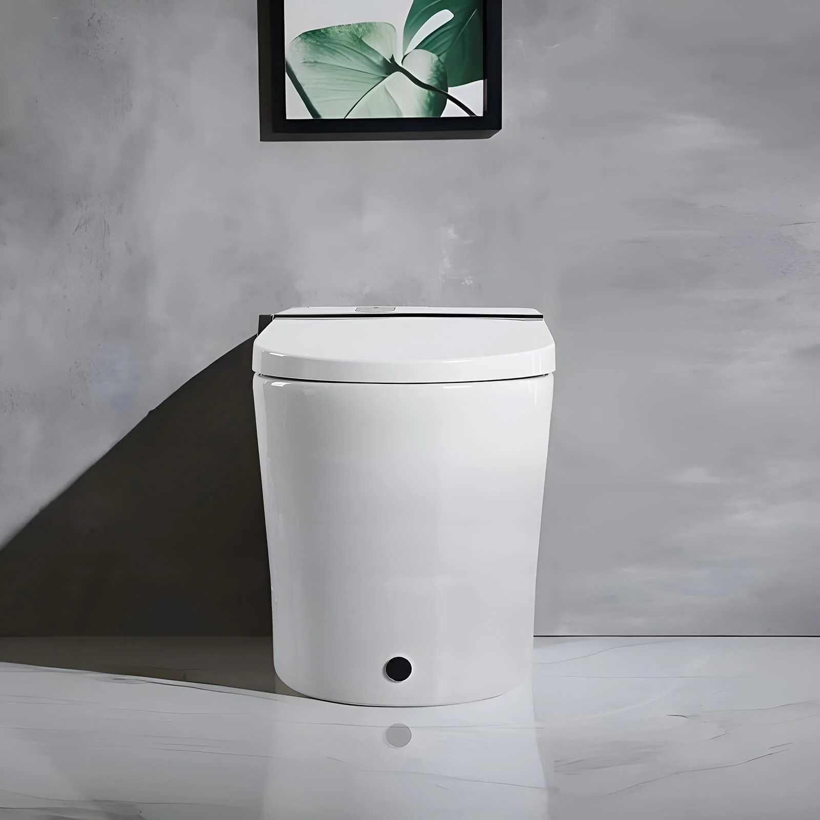Self-Cleaning Smart Toilet with Multiple Side Control Knobs - Image 3