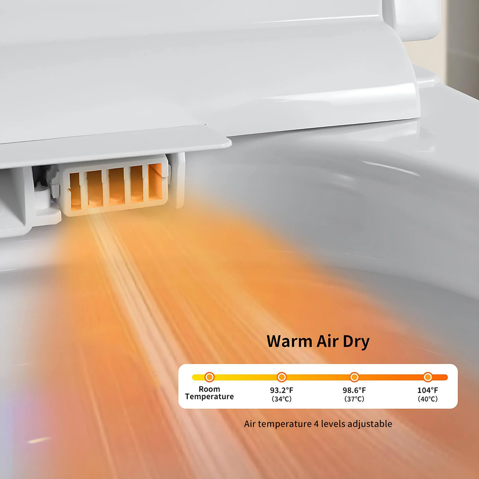 Self-Cleaning Smart Toilet with Multiple Side Control Knobs - Image 7