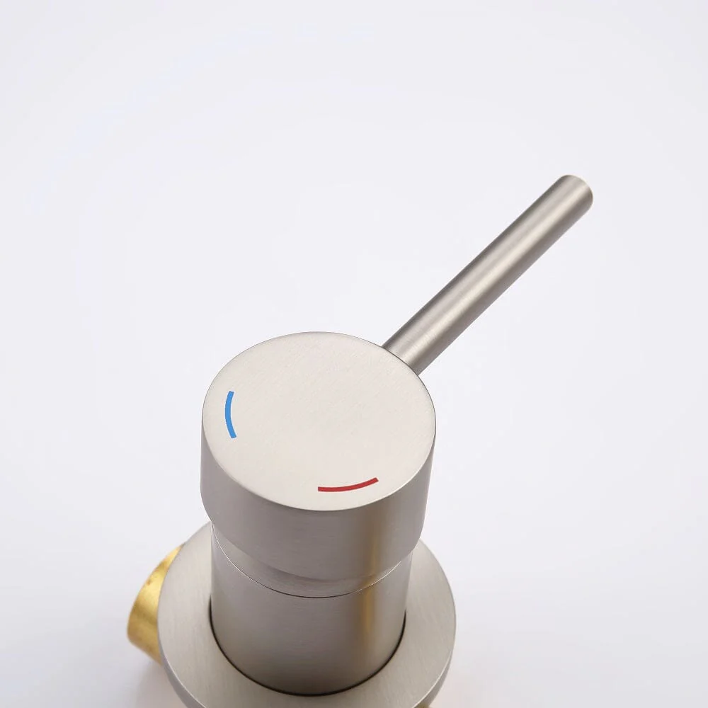 Wall Mount Faucet for Bathroom Sink or Bathtub, Single Handle 2 Holes Brass Rough-in Valve - Image 18