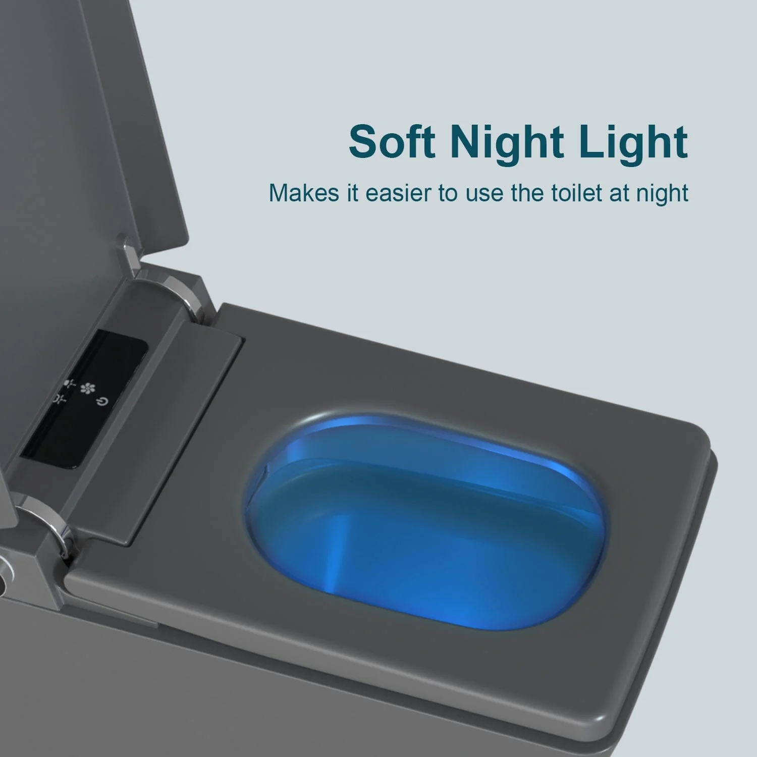 Giving Tree Smart Square One-Piece Floor Toilet with Remote Control and Automatic Cover - Image 25