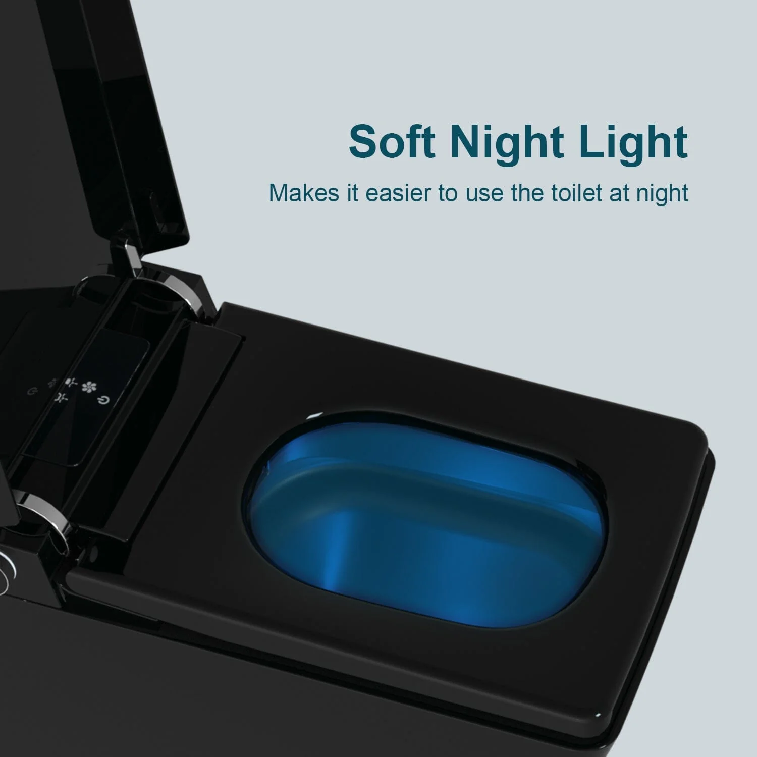 Giving Tree Smart Square One-Piece Floor Toilet with Remote Control and Automatic Cover - Image 52