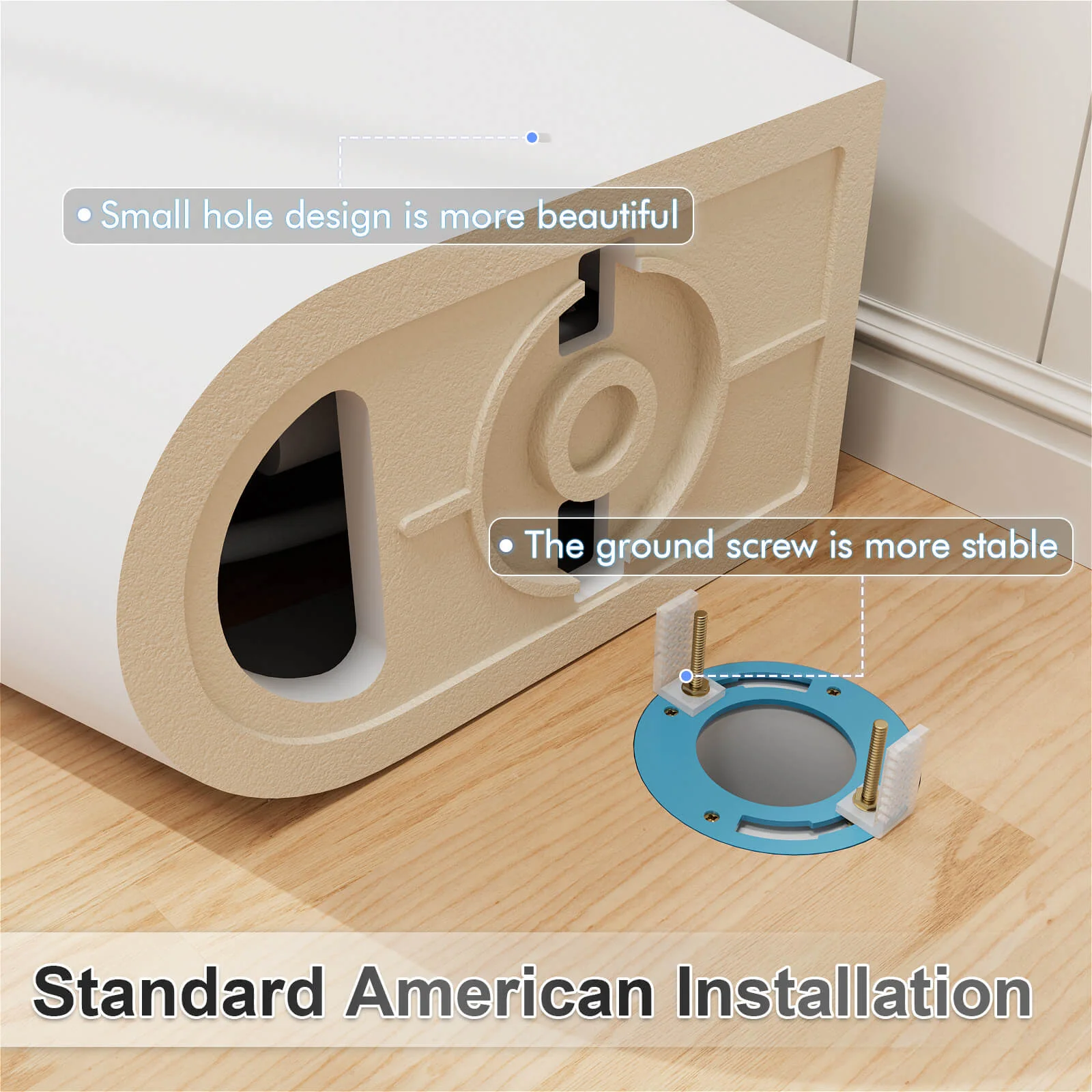 Touchless Auto Flushing Smart Toilet with Ambient Light & Water Tank - Image 13