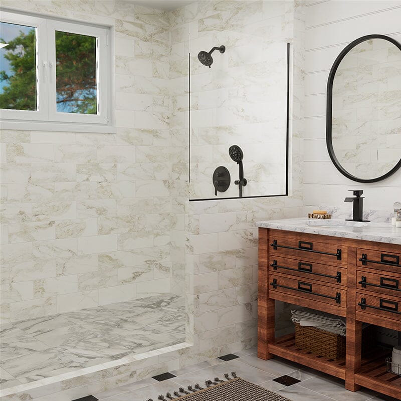 Wall Mounted 14 Spray High Pressure Shower Head and Hand Shower - Image 19