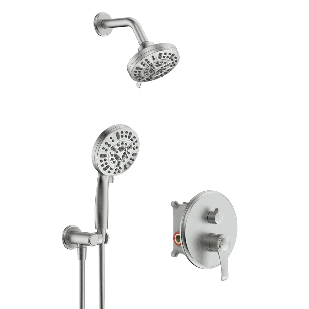 Wall Mounted 14 Spray High Pressure Shower Head and Hand Shower - Image 5